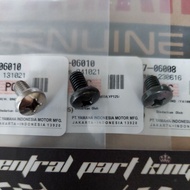 SCREW BIND / EXHAUST COVER BOLT RXZ, 125ZR, VIXION 2007-2011, JUPITER MX OLD ORIGINAL YAMAHA 98980-0