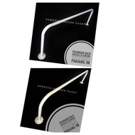 1m White Wall Display ..sold per 1 piece