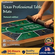 High quality Texas Hold'em mat, gaming table mat, anti slip rubber 3mm thick casino poker, Kittikal 