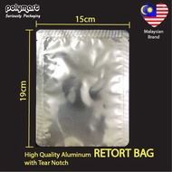 Aluminum RETORT Pouch / 3 Side Sealed Retort Bag / High Temperature RTE Packing Pouch