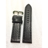 Genuine leather strap, genuine leather watch strap, 24mm thick