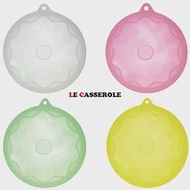 【LE CASSEROLE】環保白金矽膠保鮮膜25cm_1入_白色
