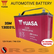 YUASA 3SM AUTOMOTIVE BATTERY 130D31L/R Maintenance Free
