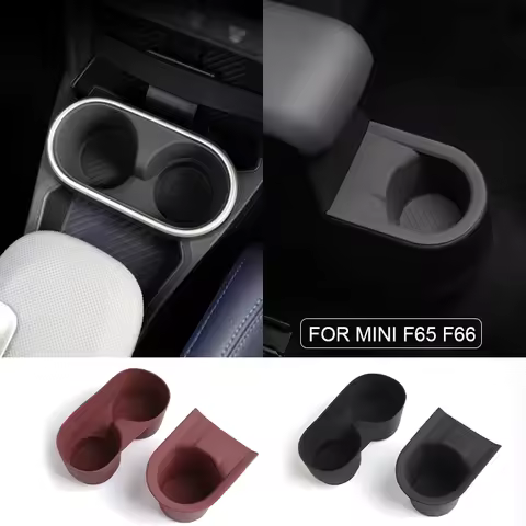 Car Cup Limiter for Mini Cooper S F65 F66 Auto Interior Accessories Car Center Console Storage Box C