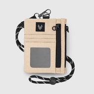 VONA Ash ID Card Holder - Wallet Dompet Kartu dengan Lanyard Pria Wanita Tali Panjang Adjustable