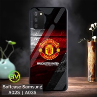 HP [GM13] Softcase Glossy Samsung A02S | A03S Protective Mica Case Green Market Ball Silicone Rubber