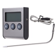 NICE LCD Digital Clock Timer with Long Probe Alarm for Oven Smoker for Cooking and Grilling