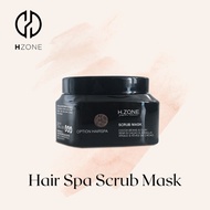 H.Zone Option Hair Spa Scrub Mask | Detox & Exfoliate (300ml)