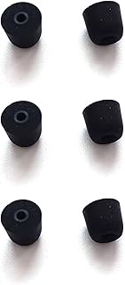 Suspirit Memory Foam Earbuds Eartips Replacement Upgrade Bass Sleeves for Shure SE215 SE535 SE846 SE