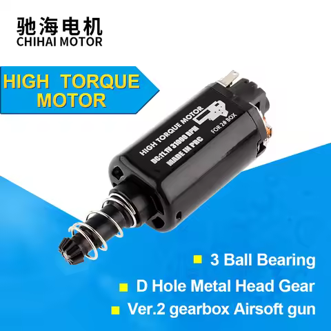 Chihai Motor CHF-480SA-11310 High Torque AEG Motor Ver.2 Gearbox Motor 31000RPM Long Axis For for Ai