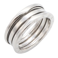 【二手】寶格麗BVLGARI B-zero1 三環戒指 346583 K18WG（白K金）B-zero1 三環戒指 男女通用 二手 A