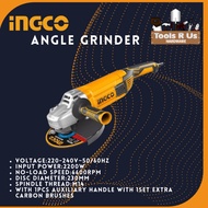 INGCO ANGLE GRINDER 2200W AG220018 | POWER TOOLS | INDUSTRIAL | MERVILLE