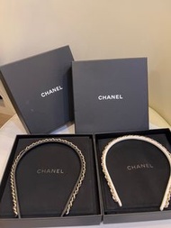Chanel頭飾 頭箍 黑色已賣