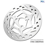 Brake Disc 180-245MM Airplane Disc Suitable for No. 9 M395CMAX MZ Extreme Core AE5 Calf NXT Modified