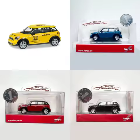 Herpa 1:87 Scale MINI Countryman ALL4 G1 Plastic Model Classic Adult Collection Static Display