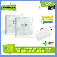 Paket Hemat 2 Pack Kain Kasa Lipat Medis Steril Perban Penutup Luka Kecil Bebat Pusar Bayi Rumah Sun