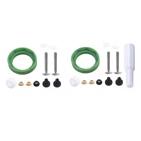 Toilet Tank to Bowl Coupling Kit,Toilet Tank Gasket with Nut Bolt Replacement Repair Part for Americ