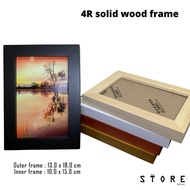 Solid Wood Photo Frame 4R/8R/A4
