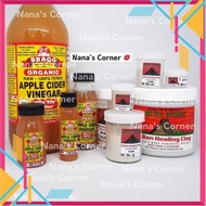 [Standard product] AZTEC Clay Mask and BRAGG Apple Cider Vinegar Combo: Brightens Skin and Reduces A