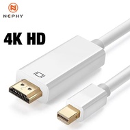 Gold plated 1.8M Mini DP Display Port Thunderbolt 2 To HDMI-compatible Cable Pro Adapter Ultra-high 