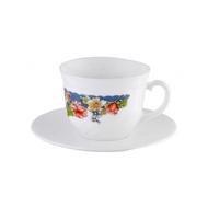 San Seng Luminarc Arcopal Florine Collection [ 19pcs Dinner Set Dinner Plates Bowl Cup &amp; Saucer ]