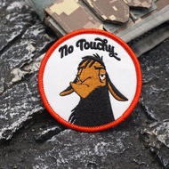 [Custom Velcro patch] AE.Embroidery of a proud llama tactical morale patch 3D Velcro Patch /Badges/a