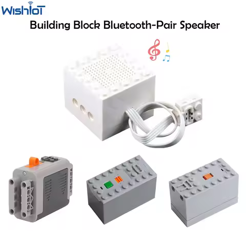 Building Block Bluetooth-pair Speaker Sound Brick Creative Sound Music Play MOC Car Train Music Box