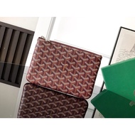 Goyard SENAT Burgundy Small Clutch Wallet