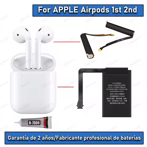 100% New high Capacity GOKY93mWh A1604 For Apple Airpods 1st 2nd A1604 A1523 A1722 A2032 A2031 Air P