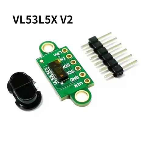 VL53L5X V2 TOF Wide Field Time of Flight Multi Area Laser Ranging Sensor Module VL53L5CX with Cover