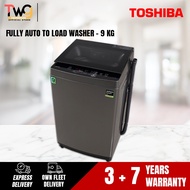 [OWN DELIVERY + GIFT] TOSHIBA 9KG Fully Auto Top Load Washer Washing Machine AW-M1000EM(SG)