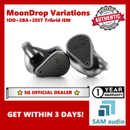 [SG] MoonDrop Variations, 1x 10mm DD, 2x Softears BA, 2x Sonion EST, Tri-brid IEM, Hifi Audio