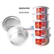 Periuk Degchi Pot 16cm-28cm Thick Degchi Pot 16/17/18/22/24/26/28CM