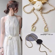 Dress Accessories Belt Flower Chain Belt/ Women's Belt Accessories