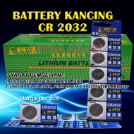 Batre Kancing CR2032 / Holder Kotak Baterai DC 3V