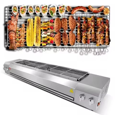 Hot SalesHot SalesCountertop Commercial Gas BBQ Grill Natural Gas/LPG For Restaurant