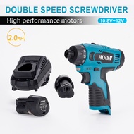 12V  Lithium-ion Battery Cordless Screwdriver Electric Drill Hole Electrical Screwdriver Hand Driver Wrench Power Tools