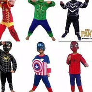 New Costume Children Superhero Spiderman Ironman Hulk Captain America Venom C @ D9......