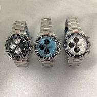 39mm New Modified Watch Stainless Steel Case Sapphire Glass Watch with Quartz VK67 Movement