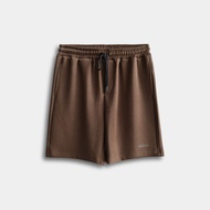 HI STYLE Men Knit Short Jogger - Brown - HSH510464