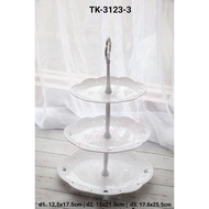 TK-3123-3 Cupcake stand cake tier oval dessert table Eid cake (tk)