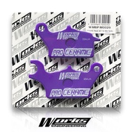 RS150 W110 CX DX ALPHA110 DASH 110 125FI FUTURE HONDA Brake Pad Works Engineering - FRONT / DEPAN