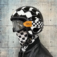 BONINGYU | Retro Personalized 3C Certified Motorcycle Helmet 3/4 Helmet