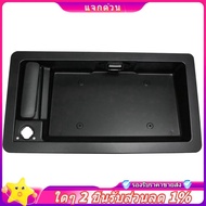 In -1 Piece Car Rear Cargo Door Handle & License Plate Tag Bracket 6C2Z-15434A20-AA ABS for Van E150