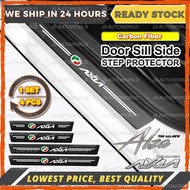 Perodua New Axia 2023 2024 2025 Door Side Step Sill Protector Carbon Perodua New Axia Accessories