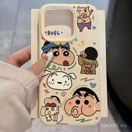 Full screen iPhone phone case, cartoon pattern, silicone case, Xiaoxin design VIPE