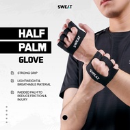 SWEAT - Half Palm Glove | GYM GLOVES - Half GYM Glove