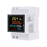 Foreign Trade Household Electric Meter Intelligent Current Measurement Multi-Function D52-2066Rail-m