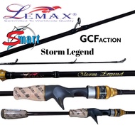 2022 LEMAX STORM LEGEND (Bc Rod Dan Spining Rod) (Pos Packing Dalam PVC PAIP)