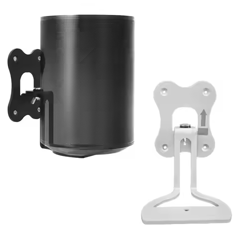 Speaker Metal Wall Mount For Sonos Era 100 Wireless Speaker, Adjustable Wall Stand Holder For Sonos 